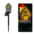 Solar Owl Statue Garden Light LED Waterproof Powered Outdoor Decoration for Garden Patio, Animal Owl Shape Solar Led Light