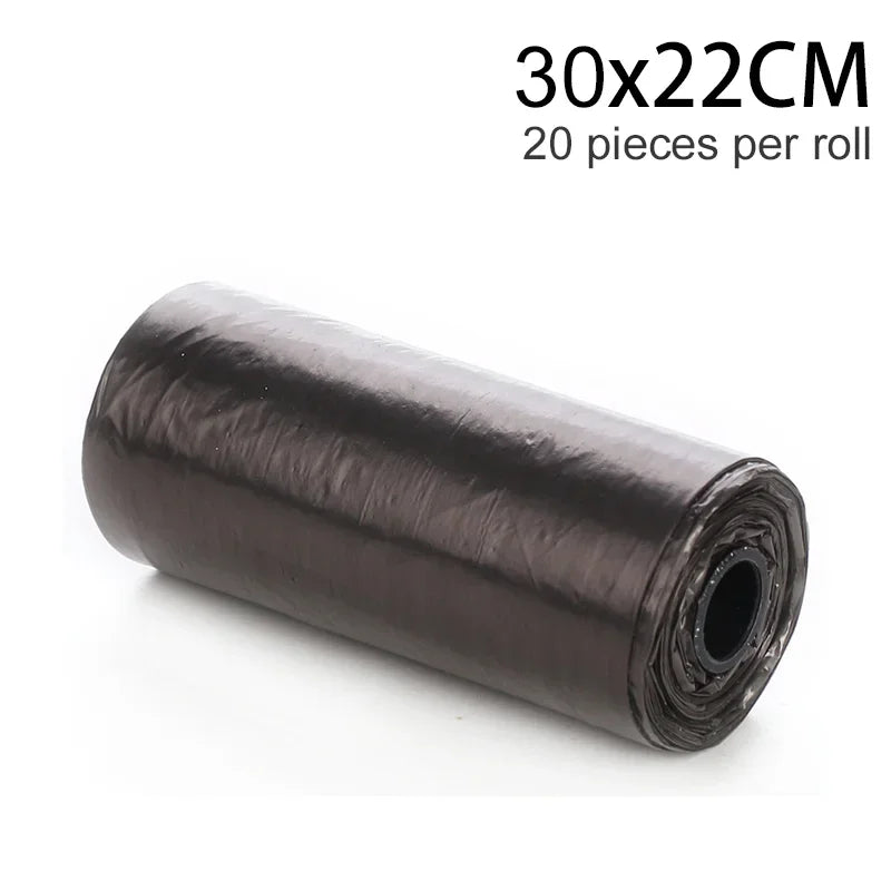 1Pcs Leak-proof Mini Car Trash Can with Lid Small Car Accessories Includes 60 (300) Garbage Bags for Vehicle Interior