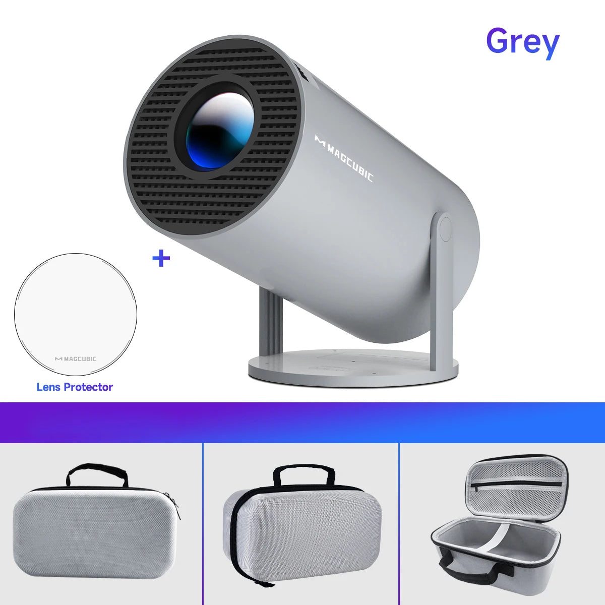 Magcubic 8K Wifi6 Projector 290ANSI Android 14 Dual WIFI Allwinner H726 BT5.4 1280*720P Home Cinema Outdoor Portable HY300 Pro +