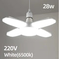 E27 Fan Shape Foldable LED Bulb AC 85-265V/220V  Home Living Room Led Light Bulb Lampada For Warehouse Garage Ceiling  Light