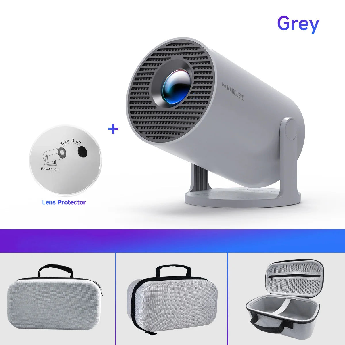 Magcubic 8K Wifi6 Projector 290ANSI Android 14 Dual WIFI Allwinner H726 BT5.4 1280*720P Home Cinema Outdoor Portable HY300 Pro +