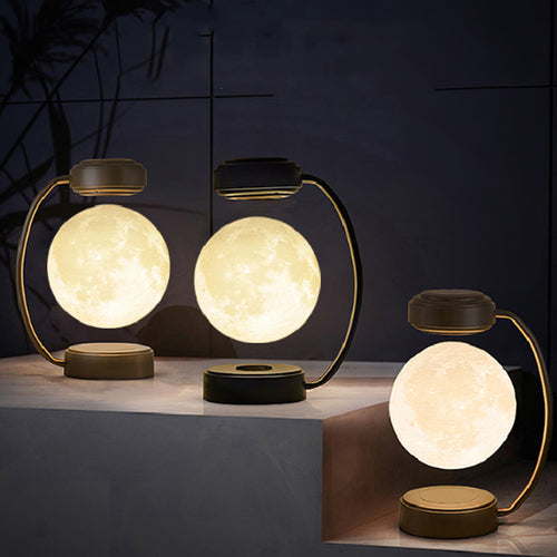 Luminária Lua com Levitação Magnética LED