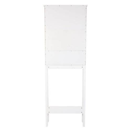 Armário para Banheiro com Porta Dupla - Branco