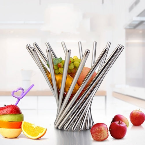 Fruteira Dobrável em Aço Inox