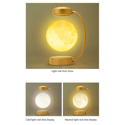 Luminária Lua com Levitação Magnética LED