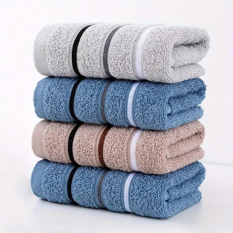 1-pack tricolor towel - soft, absorbent, quick drying - perfect for home and outdoor use - ideal for family and friends