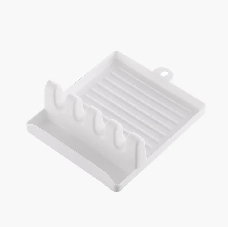 1PC Multi-Functional Kitchen Utensil Holder Pot Lid Rack Spoon Shelf Chopsticks Holder Countertop Spatula Organizer Soup Spoon P