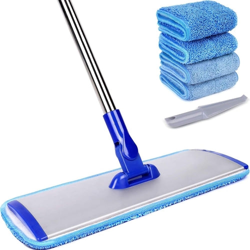 Kit Mop Microfibra Profissional - Limpeza Completa