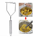 Amassador de Batatas Premium em Aço Inox — Resistente e Fácil de Limpar